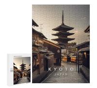 Puzzle da 500 pezzi per adolescenti Kyoto Giappone Puzzle per adolescenti giocattoli fai da te decorazione da parete promuove l'allenamento del cervello 500 pezzi