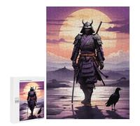 Puzzle da 500 pezzi per adolescenti samurai solitudine puzzle per adulti giocattolo decorazione da parete regali per donne regali unici per compleanno e Natale 500 pezzi
