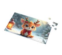 Puzzle da 500 pezzi per adulti con cervi natalizi nel paese delle meraviglie invernale puzzle Eurographics 1000 pezzi regali di Pasqua (1000 pezzi)