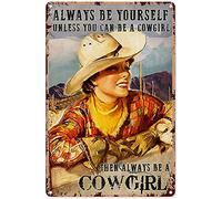 Puzzle da 500 pezzi per adulti, con scritta "Always Be Yourself Unless You Can Be A Cowgirl", puzzle in legno, giochi divertenti, antistress, per decorare la casa e il soggiorno