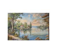 Puzzle da 500 pezzi per adulti difficile difficile difficile impegnativo puzzle famiglia quarto sul lago