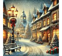 Puzzle da 500 pezzi per Adulti e Bambini, puzzle Impossibili 500 pezzi, Jigsaw puzzles adulti E famiglie, Gioco Impegnativi, Regalo per Amore e Amico(45x45cm,Vie dei negozi)