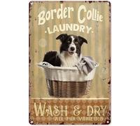 Puzzle da 500 pezzi per adulti e famiglie, Border Collie, lavanderia, lavare e asciugare tutte le varietà di pelliccia, puzzle in legno per divertimento e tempo libero per principianti