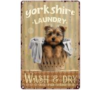 Puzzle da 500 pezzi per adulti e famiglie, Yorkshire Terrier, lavanderia, lavare e asciugare tutte le varietà di pelliccia, puzzle in legno per divertimento e tempo libero per principianti, giocattoli