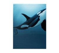 Puzzle da 500 pezzi per adulti, famiglie, gioco di puzzle per tutti, puzzle impegnativi,L'orca sognatrice