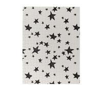Puzzle da 500 pezzi per adulti, famiglie, gioco di puzzle per tutti, puzzle impegnativi,Tessuto Stelle Crema Nero