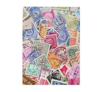Puzzle da 500 pezzi per adulti, famiglie, gioco di puzzle per tutti, puzzle impegnativi,Vecchi francobolli di vari paesi
