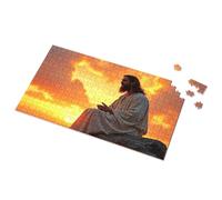 Puzzle da 500 pezzi per adulti Gesù al tramonto con immagine riflessa Eurographics puzzle 1000 pezzi regali di Pasqua (1000 pezzi)