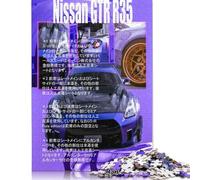 Puzzle da 500 pezzi per adulti Nissan Skyline GTR R35 Puzzle in legno di alta qualità Giocattolo per il tempo libero Decorazione per la casa Regalo artistico 500 pezzi (52x38 cm)