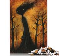 Puzzle da 500 pezzi per adulti, puzzle di folletti della foresta oscura, giocattoli di decompressione, puzzle per la casa, giochi di puzzle, regali interessanti, 500 pezzi (52x38 cm)