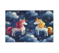 Puzzle da 500 pezzi per adulti, puzzle impegnativi più cool per bambini anziani unicorno tagliato