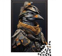 Puzzle da 500 pezzi per adulti, puzzle quadrato con ritratto di Birdman per adulti e puzzle in legno, decorazioni per la casa, regali per le feste, 500 pezzi (52x38 cm)