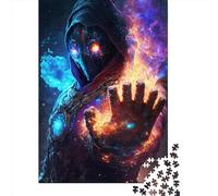 Puzzle da 500 pezzi, puzzle in legno con maghi assassini, giocattoli educativi, regali di Natale, 500 pezzi (52x38 cm)