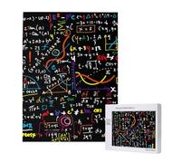 Puzzle da 500 pezzi, puzzle in legno, gioco di famiglia per adulti e adolescenti,Formula matematica
