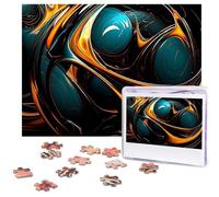 Puzzle da 500 pezzi Puzzle personalizzato per adulti Sfondo astratto Immagine Puzzle personalizzati da foto Puzzle in legno Classico Puzzle per Famiglia Matrimonio Regali di compleanno
