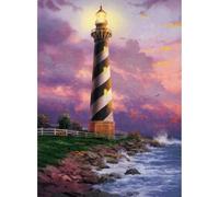 Puzzle da 500 Pezzi su Carta Resistente e Antipolvere con Poster Guida a Colori Temi Multipli Divertimento Familiare Esposizione in Casa (52×38 cm)