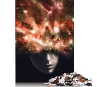 Puzzle da 500 pezzi "Tutto quello che vede", puzzle rettangolare in legno, difficile e stimolante, 500 pezzi (52 x 38 cm)