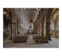 Puzzle da 5000 pezzi della Cattedrale di Lichfield, Inghilterra, opere d'arte del gioco e souvenir turistico