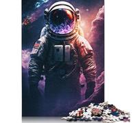 Puzzle da 520 pezzi "Astronauta nello spazio", interessante per ridurre lo stress, ideale per bambini dai 12 anni in su, 520 pezzi (52x38 cm)