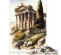 Puzzle da 520 pezzi del Tempio di Artemide, Turchia, per adulti, regali di Natale, puzzle per adulti, giocattoli educativi didattici, 520 pezzi (52x38 cm)