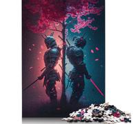 Puzzle da 520 pezzi "Il bene e il male" di Samurai. Interessante puzzle antistress, ideale per bambini dai 12 anni in su. 520 pezzi (52x38 cm).