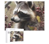 Puzzle da 520 pezzi per adulti animali freschi sull'albero puzzle grandi puzzle gioco decompressione tempo libero intrattenimento puzzle in legno rilassamento giocattoli sensoriali decorazione della