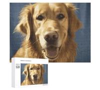 Puzzle da 520 pezzi per adulti Cool Golden Dog Puzzle di grandi dimensioni gioco decompressione tempo libero intrattenimento puzzle in legno rilassamento giocattoli sensoriali decorazione della stanza