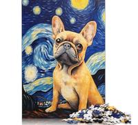 Puzzle da 520 pezzi raffigurante il bulldog francese di Van Gogh. Interessante puzzle antistress, ideale per bambini dai 12 anni in su. 520 pezzi (52x38 cm).