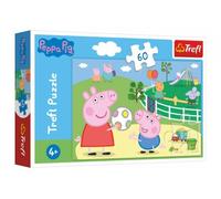 Puzzle da 60 pezzi - divertimento con gli amici - PEPPA PIG