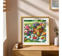 Puzzle da 70 pezzi per Adulti e Bambini, puzzle Impossibili 70 pezzi, Jigsaw puzzles adulti E famiglie, Gioco Impegnativi, Regalo per Amore e Amico(45x45cm,Frutta da picnic)