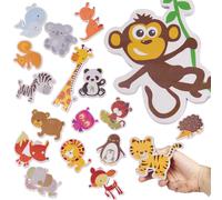 puzzle da bagno con animaletti in schiuma - 18 pezzi