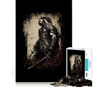 Puzzle da collezione "Soldato Spartano" per adulti, 1000 pezzi, gioco intelligente e rilassante, con ritagli precisi 50x75cm