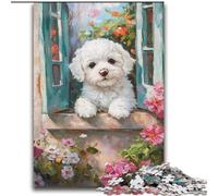 Puzzle da finestra con cuccioli, 2000 pezzi, per adulti e adolescenti, giocattolo educativo, divertenti giochi per famiglie, arredamento unico per la casa (70x100cm)