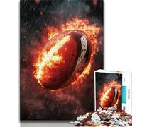 Puzzle da football americano per adulti da 1000 pezzi, gioco stimolante, ideale come regalo per tutta la famiglia (38x26cm)