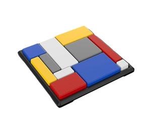 - Puzzle da gioco - Tavola da 13,5 x 13,5 cm per lo sviluppo mentale, attività di pensiero strategico, kit di risoluzione dei problemi pedagogici | Ricreazione familiare in ampeggio