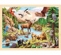 Puzzle da inserire, motivo: selvaggina nord