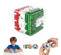 Puzzle da labirinto 3D, per l'allenamento del cervello, per aule, riunioni di famiglia, scuole, feste, regalo per concentrazione e logica, maze cubo rotante, gioco di pensiero per adulti e bambini
