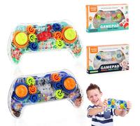 Puzzle da labirinto per bambini, 2 pezzi, con impugnatura da gioco a forma di perplexo, con due sfere in acciaio, giocattolo educativo per ragazzi e ragazze, Halloween, Natale, regalo di compleanno