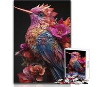 Puzzle da parete per adolescenti con tema "Avian Beauty", 1000 pezzi, gioco educativo di osservazione, regalo perfetto e significativo per le feste, dimensioni 38x52cm