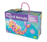 Puzzle da pavimento Magical Mermaid da 41 pezzi Puzzle emozionante per bambini e