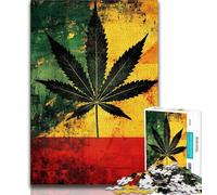 Puzzle da sogno con foglie d'acero per adolescenti, 1000 pezzi, per ammazzare il tempo durante le vacanze Ogni pezzo è unico Gioco stimolante e divertente per tutta la famiglia (75x50cm)