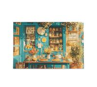 Puzzle da tavola in stile italiano Pasta Pizza Puzzle in legno difficile rompicapo per adulti 1000 pezzi