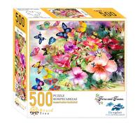 Puzzle da tavolo Fiori e farfalle di Brain Tree