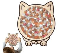 Puzzle da tavolo per gatti, 135 pezzi, da tavolo con labirinto