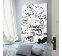 Puzzle da vasca da bagno Golden Retriever, rompicapo di carta rettangolare per adulti e adolescenti, regali di Natale 1000 pezzi (75x50 cm)