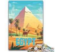 Puzzle da viaggio sulle piramidi egiziane, 2000 pezzi, per adolescenti, dai 14 anni in su, rompicapo per famiglie, regali di compleanno per Natale, 2000 pezzi (70x100cm)