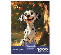 Puzzle DALMATIAN A 1000 Pezzi Per Adulti,Orchard Scenery Gioco Diabilità Impossibile Puzzle Pittura Gioco Intellettivo Familiare Regalo Per Amore E Amico 70x50cm/1000pcs