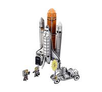 PUZZLE DAM DMAL0162C91V3 - 82 pezzi, tema Space Shuttle Discovery, materiale PVC