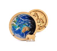 PUZZLE DAM DMAY0936C30 - 34 e 20 pezzi, tema Terra animali, materiale in legno
