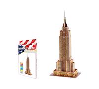PUZZLE DAM DMAY1323C41 - 24 pezzi, tema grattacielo Empire State Building, cartone